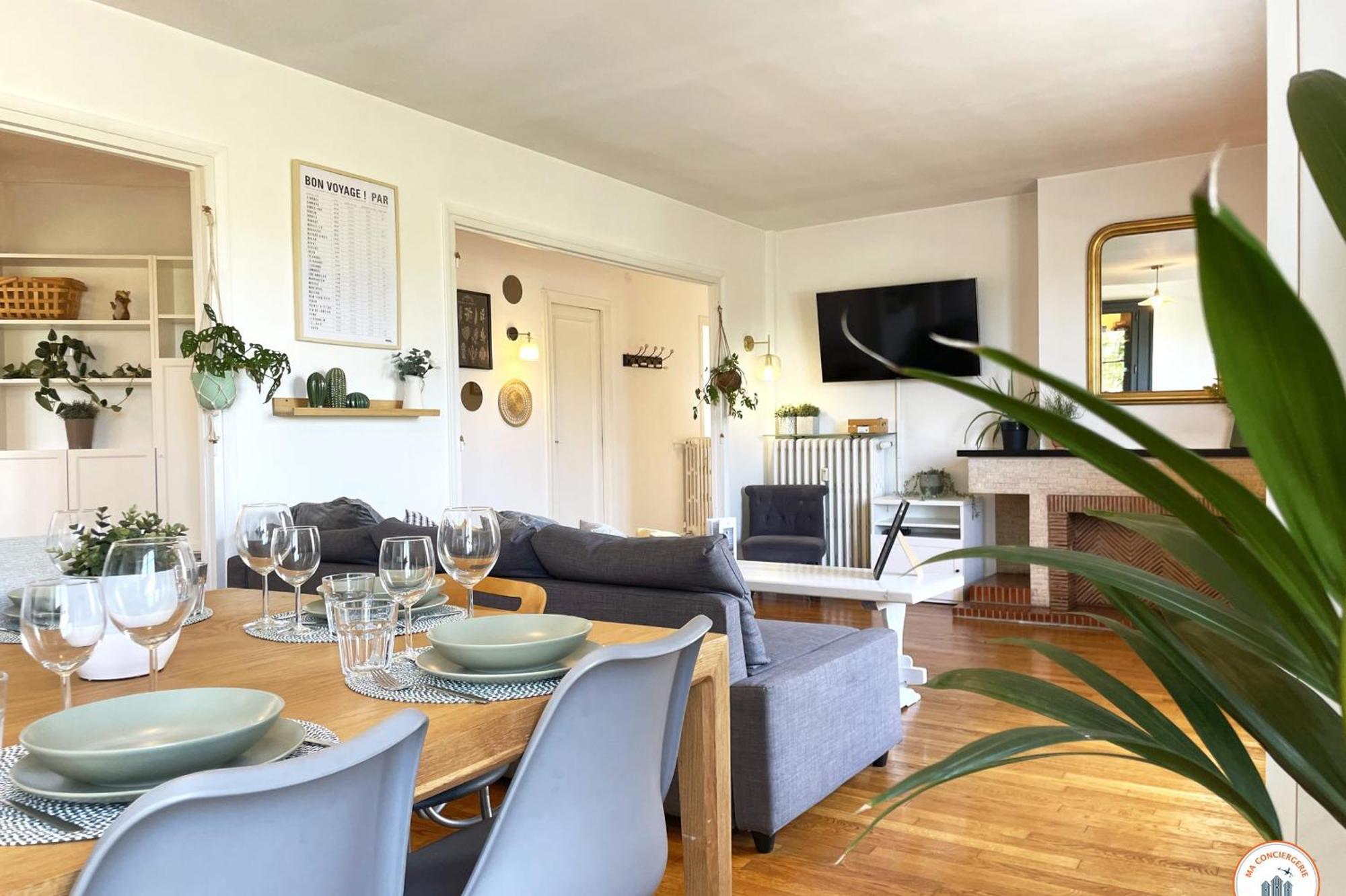 Le Penthouse - Vue Centre Ville, Proche Gare Sncf Caen Dış mekan fotoğraf